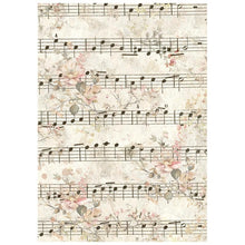 Cargar imagen en el visor de la galería, Stamperia - A6 Rice Paper Backgrounds Selection - 8/Sheets - Symphony. Available at Embellish Away located in Bowmanville Ontario Canada.
