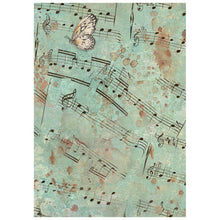 Cargar imagen en el visor de la galería, Stamperia - A6 Rice Paper Backgrounds Selection - 8/Sheets - Symphony. Available at Embellish Away located in Bowmanville Ontario Canada.
