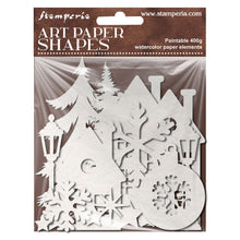 Load image into Gallery viewer, Stamperia - Art Paper Shapes - Christmas. Available at Embellish Away located in Bowmanville Ontario Canada.
