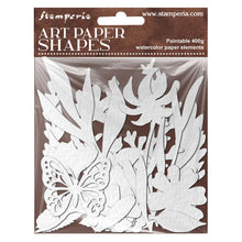 Cargar imagen en el visor de la galería, Stamperia - Art Paper Shapes - Flowers and Poems. Available at Embellish Away located in Bowmanville Ontario Canada.
