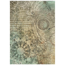 Load image into Gallery viewer, Stamperia - Assorted Rice Paper Backgrounds A6 - 8/Sheets - Gardens of Time. Available at Embellish Away located in Bowmanville Ontario Canada.
