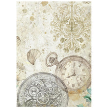 Load image into Gallery viewer, Stamperia - Assorted Rice Paper Backgrounds A6 - 8/Sheets - Gardens of Time. Available at Embellish Away located in Bowmanville Ontario Canada.
