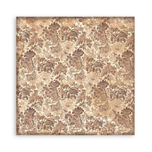 Load image into Gallery viewer, Stamperia - Backgrounds Double-Sided Paper Pad 8"X8" - 10/Pkg - Coffee And Chocolate. All you need for scrapbooking! This package contains ten 8x8 inch sheets of double-sided paper, each in different designs. Acid free. Available at Embellish Away located in Bowmanville Ontario Canada.
