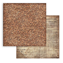 Load image into Gallery viewer, Stamperia - Backgrounds Double-Sided Paper Pad 8"X8" - 10/Pkg - Coffee And Chocolate. All you need for scrapbooking! This package contains ten 8x8 inch sheets of double-sided paper, each in different designs. Acid free. Available at Embellish Away located in Bowmanville Ontario Canada.
