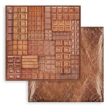 Load image into Gallery viewer, Stamperia - Backgrounds Double-Sided Paper Pad 8"X8" - 10/Pkg - Coffee And Chocolate. All you need for scrapbooking! This package contains ten 8x8 inch sheets of double-sided paper, each in different designs. Acid free. Available at Embellish Away located in Bowmanville Ontario Canada.
