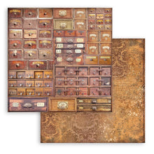 Load image into Gallery viewer, Stamperia - Backgrounds Double-Sided Paper Pad 8X8 - Coffee And Chocolate
