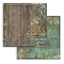 Load image into Gallery viewer, Stamperia - Backgrounds Double-Sided Paper Pad 8"X8" - 10/Pkg - Magic Forest, 10 Designs/1 Each. Available at Embellish Away located in Bowmanville Ontario Canada.

