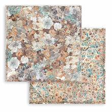 Load image into Gallery viewer, Stamperia - Backgrounds Double-Sided Paper Pad 8"X8" - 10/Pkg - Songs Of The Sea. The perfect start to your scrapbooks, cards and more! This package contains ten 8x8 inch double-sided sheets with a different design on each side. Available at Embellish Away located in Bowmanville Ontario Canada.
