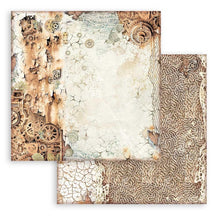 Load image into Gallery viewer, Stamperia - Backgrounds Double-Sided Paper Pad 8"X8" - 10/Pkg - Songs Of The Sea. The perfect start to your scrapbooks, cards and more! This package contains ten 8x8 inch double-sided sheets with a different design on each side. Available at Embellish Away located in Bowmanville Ontario Canada.
