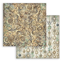 Load image into Gallery viewer, Stamperia - Backgrounds Double-Sided Paper Pad 12"X12" - 10/Pkg - Gardens of Time. Available at embellish Away located in Bowmanville Ontario Canada.
