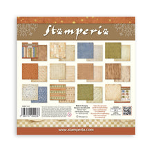 Load image into Gallery viewer, Stamperia - Backgrounds Double-Sided Paper Pad 12"X12" - 10/Pkg - Silent Night. Available at embellish Away located in Bowmanville Ontario Canada.
