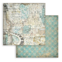 Cargar imagen en el visor de la galería, Stamperia - Backgrounds Double-Sided Paper Pad 12"X12" - 10/Pkg - Symphony. Available at embellish Away located in Bowmanville Ontario Canada.
