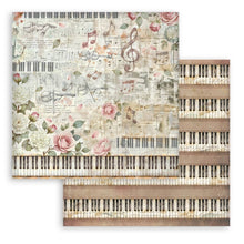 Cargar imagen en el visor de la galería, Stamperia - Backgrounds Double-Sided Paper Pad 12"X12" - 10/Pkg - Symphony. Available at embellish Away located in Bowmanville Ontario Canada.
