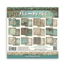 Load image into Gallery viewer, Stamperia - Backgrounds Double-Sided Paper Pad 8"X8" - 10/Pkg - Magic Forest, 10 Designs/1 Each. Available at Embellish Away located in Bowmanville Ontario Canada.
