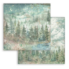 Load image into Gallery viewer, Stamperia - Backgrounds Double-Sided Paper Pad 12"X12" - 10/Pkg - Herbarium Silvae. Available at embellish Away located in Bowmanville Ontario Canada.
