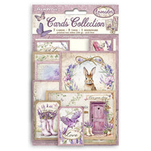 將圖片載入圖庫檢視器 Stamperia - Cards Collection - Lavender. A beautiful card collection in a coordinating theme from Stamperia. Available in a variety of themes, each sold separately. This package contains seven cards, five tags, and one bookmark. Available at Embellish Away located in Bowmanville Ontario Canada.
