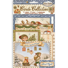 Load image into Gallery viewer, Stamperia - Cards Collection - Silent Night. Available at Embellish Away located in Bowmanville Ontario Canada.
