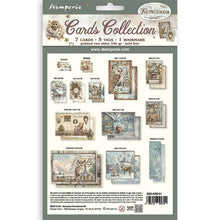 Load image into Gallery viewer, Stamperia - Cards Collection - The Owl's House. Available at Embellish Away located in Bowmanville Ontario Canada.
