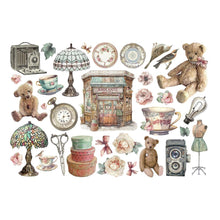 Load image into Gallery viewer, Stamperia - Cardstock Ephemera Adhesive Paper Cut Outs - Brocante Antiques. While you need the perfect paper to start your project, you also need the perfect embellishment to finish your project! Available at Embellish Away located in Bowmanville Ontario Canada.
