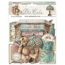 Load image into Gallery viewer, Stamperia - Die-Cuts - Brocante Antiques. While you need the perfect paper to start your project, you also need the perfect embellishment to finish your project! Available at Embellish Away located in Bowmanville Ontario Canada.
