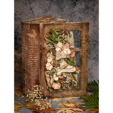 Charger l'image dans la galerie, Stamperia - Stencil 7"X7" - Christmas Letters. Stencils are perfect for using on mixed media, card making, scrapbooking, textile art and so much more. Use them together or on their own. Available at Embellish Away located in Bowmanville Ontario Canada. Example by brand ambassador.
