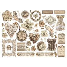 Load image into Gallery viewer, Stamperia - Die-Cuts - Old Lace. A fun addition to cards, scrapbook pages and much more! Available at Embellish Away located in Bowmanville Ontario Canada.
