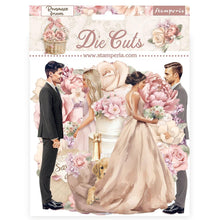 Load image into Gallery viewer, Stamperia - Die-Cuts - Romance Forever - Ceremony Edition. While you need the perfect paper to start your project, you also need the perfect embellishment to finish your project! Available at Embellish Away located in Bowmanville Ontario Canada.
