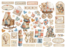 Load image into Gallery viewer, Stamperia - Die Cuts - Baby. Available at Embellish Away located in Bowmanville Ontario Canada.
