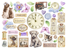 Load image into Gallery viewer, Stamperia - Die Cuts - Quiet Days. Available at Embellish Away located in Bowmanville Ontario Canada.
