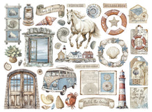 गैलरी व्यूवर में इमेज लोड करें, Stamperia - Die Cuts - Silent Sea. Available at Embellish Away located in Bowmanville Ontario Canada.
