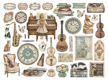 Cargar imagen en el visor de la galería, Stamperia - Die Cuts - Symphony. By Sara Alcobendas. Available at Embellish Away located in Bowmanville Ontario Canada.
