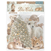 將圖片載入圖庫檢視器 Stamperia - Die cuts - White Christmas. FEATURE: Deer, Christmas Cookies, Christmas Tree. Available at Embellish Away located in Bowmanville Ontario Canada.
