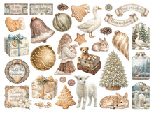將圖片載入圖庫檢視器 Stamperia - Die cuts - White Christmas. FEATURE: Deer, Christmas Cookies, Christmas Tree. Available at Embellish Away located in Bowmanville Ontario Canada.
