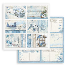 Load image into Gallery viewer, Stamperia - Double-Sided Paper Pad 8"X8" - 10/Pkg - Blue Land. All you need for scrapbooking! Available in a variety of designs, each sold separately. This package contains ten 8x8 inch sheets of double-sided paper, each with a different design. Available at Embellish Away located in Bowmanville Ontario Canada.
