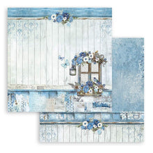 Load image into Gallery viewer, Stamperia - Double-Sided Paper Pad 8"X8" - 10/Pkg - Blue Land. All you need for scrapbooking! Available in a variety of designs, each sold separately. This package contains ten 8x8 inch sheets of double-sided paper, each with a different design. Available at Embellish Away located in Bowmanville Ontario Canada.
