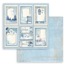 Load image into Gallery viewer, Stamperia - Double-Sided Paper Pad 8"X8" - 10/Pkg - Blue Land. All you need for scrapbooking! Available in a variety of designs, each sold separately. This package contains ten 8x8 inch sheets of double-sided paper, each with a different design. Available at Embellish Away located in Bowmanville Ontario Canada.
