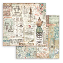 Load image into Gallery viewer, Stamperia - Double-Sided Paper Pad 8"X8" - 10/Pkg - Brocante Antiques. The perfect start to your scrapbooks, cards and more! Available at Embellish Away located in Bowmanville Ontario Canada.
