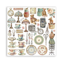 Load image into Gallery viewer, Stamperia - Double-Sided Paper Pad 8"X8" - 10/Pkg - Brocante Antiques. The perfect start to your scrapbooks, cards and more! Available at Embellish Away located in Bowmanville Ontario Canada.
