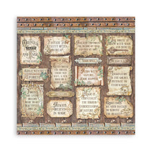 Load image into Gallery viewer, Stamperia - Double-Sided Paper Pad 12"X12" - 10/Pkg - Magic Forest, 10 Designs/1 Each. Start your project off right with the perfect paper for scrapbook pages, greeting cards, bookmarks, gift cards, mixed media and much more! Available at Embellish Away located in Bowmanville Ontario Canada.
