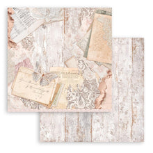 Load image into Gallery viewer, Stamperia - Double-Sided Paper Pad 8"X8" - 10/Pkg - Romance Forever. All you need for scrapbooking! This package contains 10 sheets of 8x8 double-sided cardstock. Available in a variety of designs, each sold separately. Acid Free. Available at Embellish Away located in Bowmanville Ontario Canada.
