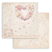 Load image into Gallery viewer, Stamperia - Double-Sided Paper Pad 8"X8" - 10/Pkg - Romance Forever. All you need for scrapbooking! This package contains 10 sheets of 8x8 double-sided cardstock. Available in a variety of designs, each sold separately. Acid Free. Available at Embellish Away located in Bowmanville Ontario Canada.
