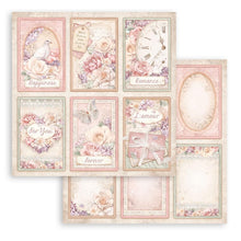 Load image into Gallery viewer, Stamperia - Double-Sided Paper Pad 8"X8" - 10/Pkg - Romance Forever. All you need for scrapbooking! This package contains 10 sheets of 8x8 double-sided cardstock. Available in a variety of designs, each sold separately. Acid Free. Available at Embellish Away located in Bowmanville Ontario Canada.

