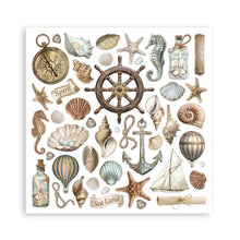 將圖片載入圖庫檢視器 Stamperia - Double-Sided Paper Pad 8"X8" - 10/Pkg - Sea Land. The perfect start to your scrapbooks, cards and more! Available at Embellish Away located in Bowmanville Ontario Canada.
