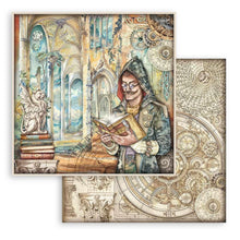 Charger l'image dans la galerie, Stamperia - Double-Sided Paper Pad 8"X8" - 10/Pkg - Sir Vagabond In Fantasy World. The perfect start to your scrapbooks, cards and more! This package contains ten 8x8 inch double-sided sheets with a different design on each side. Available at Embellish Away located in Bowmanville Ontario Canada.

