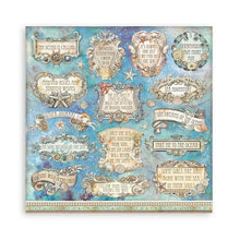 Load image into Gallery viewer, Stamperia - Double-Sided Paper Pad 8"X8" - 10/Pkg - Songs Of The Sea. The perfect start to your scrapbooks, cards and more! This package contains ten 8x8 inch double-sided sheets with a different design on each side. Available at Embellish Away located in Bowmanville Ontario Canada.
