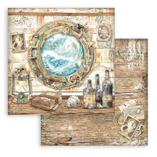 Load image into Gallery viewer, Stamperia - Double-Sided Paper Pad 8"X8" - 10/Pkg - Songs Of The Sea. The perfect start to your scrapbooks, cards and more! This package contains ten 8x8 inch double-sided sheets with a different design on each side. Available at Embellish Away located in Bowmanville Ontario Canada.
