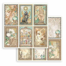 Charger l'image dans la galerie, Stamperia - Double-Sided Paper Pad 12"X12" - 10/Pkg - Fortune. Start your paper craft projects with the perfect papers. Ideal for scrapbook pages, greeting cards and more! Acid free. Package contains ten double-sided 12x12 inch sheets (20 designs total). Available at embellish Away located in Bowmanville Ontario Canada
