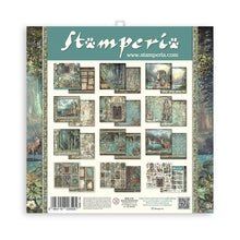 Load image into Gallery viewer, Stamperia - Double-Sided Paper Pad 12"X12" - 10/Pkg - Magic Forest, 10 Designs/1 Each. Start your project off right with the perfect paper for scrapbook pages, greeting cards, bookmarks, gift cards, mixed media and much more! Available at Embellish Away located in Bowmanville Ontario Canada.
