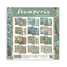 Charger l'image dans la galerie, Stamperia - Double-Sided Paper Pad 12"X12" - 10/Pkg - Songs Of The Sea. The perfect addition to your cards, scrapbooks and other paper crafts! This package contains 10 12X12 inch sheets of double-sided paper. Acid free. Available at Embellish Away located in Bowmanville Ontario Canada.
