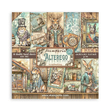 Charger l'image dans la galerie, Stamperia - Double-Sided Paper Pad 8"X8" - 10/Pkg - Alterego. Create cards, scrapbooks, etc. Available at Embellish Away located in Bowmanville Ontario Canada.
